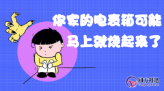 空調(diào)外機和邊上的電表箱居然燒了起來